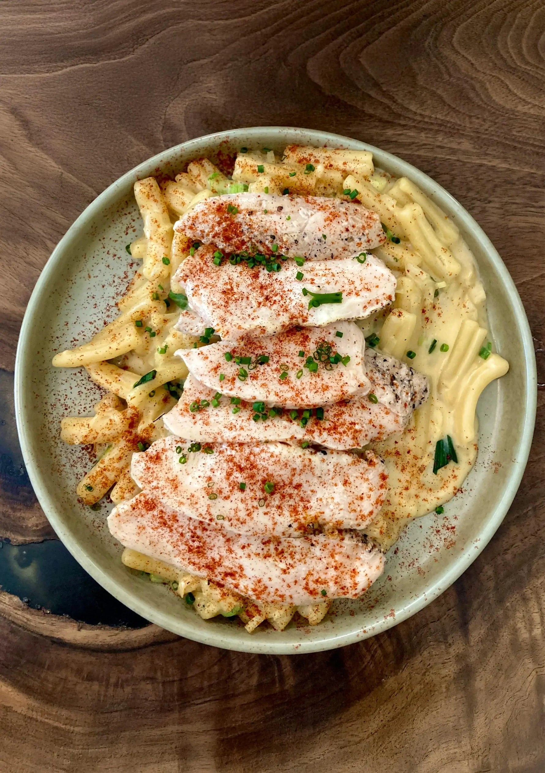 Ein Pastagericht angereichert mit ätherischem Oreganoöl und weiteren Gewürzen.
