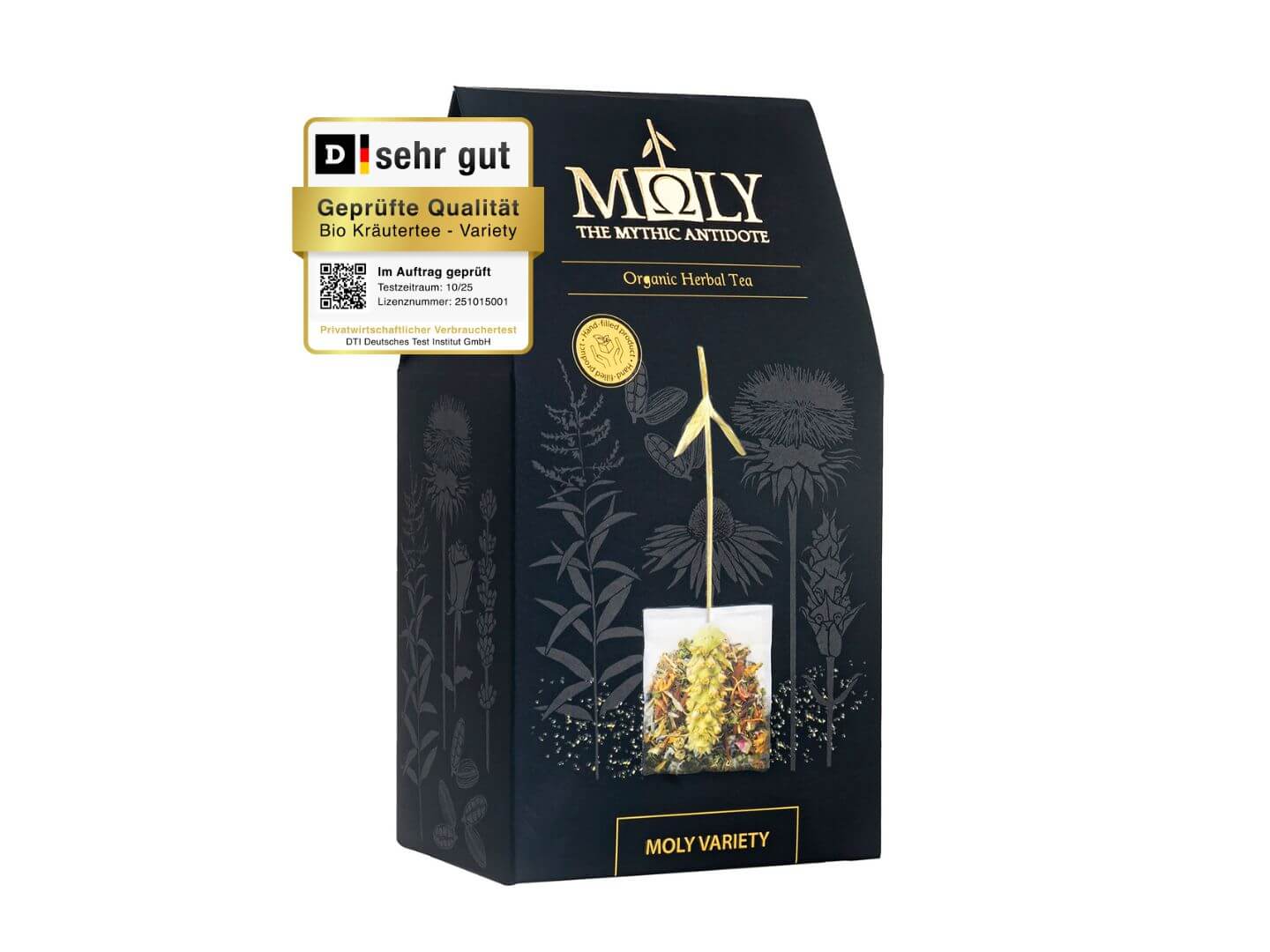 Verpackung des MOLY Variety Bio